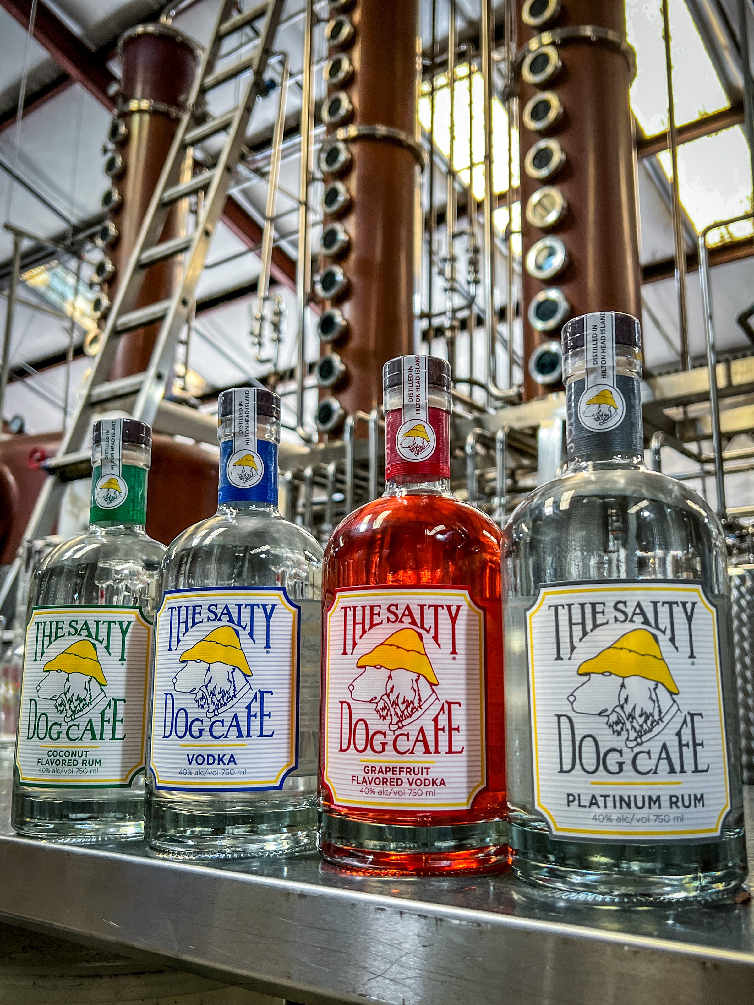 Salty Dog Grapefruit Vodka | Hilton Head Distillery